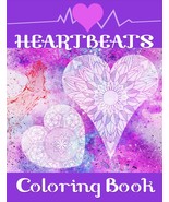 25 HEART COLORING Pages Adult Coloring Book (Volume 1); Meditation Relax... - £0.79 GBP