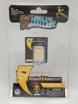 NEW SEALED Super Impulse World's Smallest Power Rangers Yellow Action Figure - $15.83