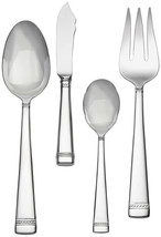 Vera Wang Wedgwood With Love 4 Piece Hostess Set Stainless Flatware New - £24.31 GBP