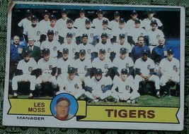 Detroit Tigers Team Card, 1979  #66  Topps Baseball Card, GOOD CONDITION - £2.56 GBP