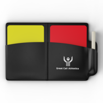 Great Call | Soccer Referee Wallet &amp; Penalty Card Set | Pencil, Game She... - £7.85 GBP