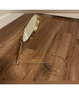 Mid-Century French Gilt Brass Table or Wall Mirror Extremely rare, adjus... - $5,626.22 MXN