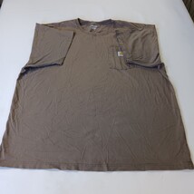 Carhartt K87 CHR Original Fit Men's Gray Cotton Short Sleeve T-Shirt Size 2XL  image 14