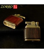 Zorro Kerosene Lighter Retro Old-fashioned Lighter Solid Wood Lighter 2 ... - $48.27 CAD