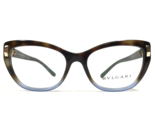 Bvlgari Eyeglasses Frames 4122 5363 Brown Tortoise Blue Fade Cat Eye 52-... - £134.35 GBP