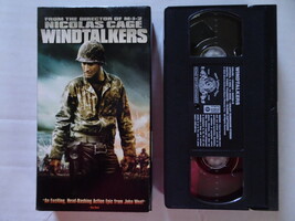 Windtalkers (VHS, 2002) with Nicolas Cage, Adam Beach &amp; Christian Slater - $6.00