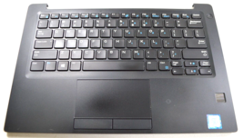 Dell Latitude 7290 Palmrest/Keyboard 050H58 w Fingerprint Sensor - $29.91