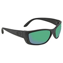 Costa Del Mar FS 01 OGMP Fisch Sunglasses Blackout Green Mirror 580P 64mm - $148.99