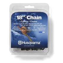 Husqvarna Chainsaw Chain 18&quot; .050 Gauge 3/8 Pitch Low Kickback Low-Vibra... - £36.17 GBP
