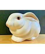 Avon Ceramic Bunny Rabbit Decorative Planter Handcrafted In Brazil - £12.53 GBP