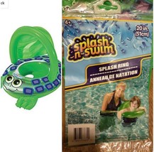 Splash and Swim ring plus SwimSchool Sea Turtle Baby Boat,q Removable Sun shade - £7.88 GBP