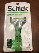 Schick XTREME3 SENSITIVE Disposable Razors - 4 Count New - £6.00 GBP