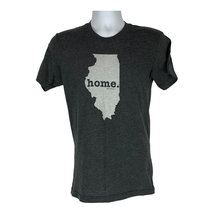 The Home. T Men&#39;s Illinois Graphic Short Sleeved Crew Neck T-Shirt Size ... - $23.38