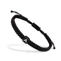 Initial Bracelets for Women Men Initial Bracelet a Charm Handmade Bracelets Rope - £16.60 GBP