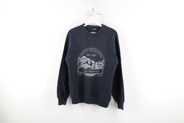 Vtg 90s Womens M Faded Spell Out Mount Rushmore 50th Anniversary Sweatsh... - $33.62