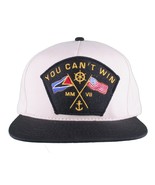 Motivation You Can&#39;T Win Naval Crema Beige Caqui Ajustable Gorra Béisbol... - €15,99 EUR