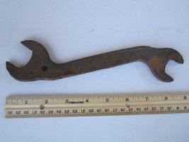 ANTIQUE Vintage OPEN-END WRENCH 1&quot;-1 1/8&quot; DEERE (John Deere) [Z8] - £11.47 GBP