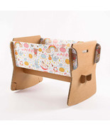 Cardboard Baby Cradle MINION with mattress Set 10 pcs. - £169.97 GBP