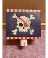 Jolly Roger Pirate Skull Crossbones Night Light Free Shipping - £15.12 GBP