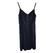 I Heart Ronson Black Pleated Skirt Sleeveless Dress - £11.40 GBP