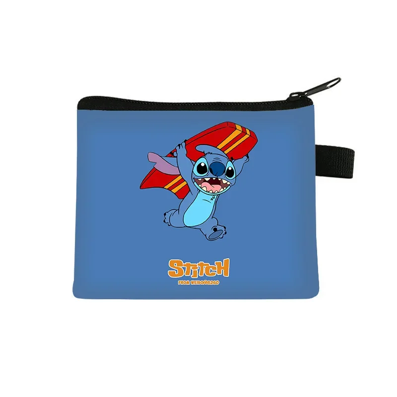 Disney Stitch Wallet Kawaii Lilo Stitch Coin Purse Cartoon Children Port... - €1,40 EUR