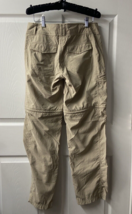 EXOFFICIO Insect Shield BugsAway Convertible Pants Zip-off legs Outdoor Womens 4 - $29.69