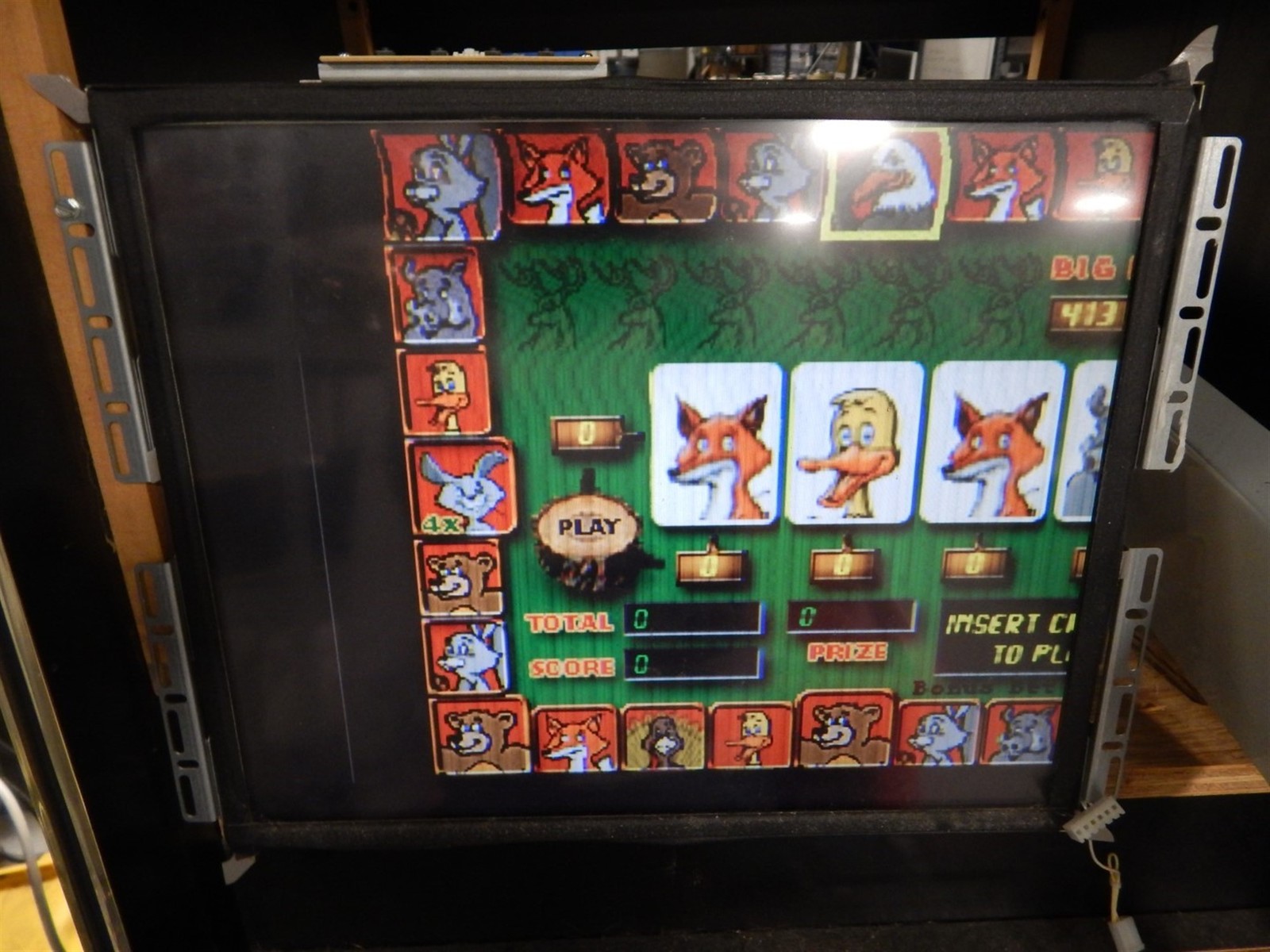 Nexus Bestco 10B1 Animal Quest Arcade Game Board Defective AS-IS For Parts - $65.24