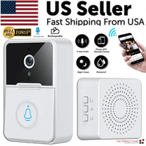 Wireless Security Smart Wifi Doorbell Intercom Video Camera Door Ring Bell Chime - £16.05 GBP