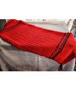 Handmade Alpaca Fall table Runner  Orange, Soft Alpaca 68 /31 cm ,26.5/1... - $906.26 MXN