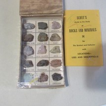 Scotts Guide to Rocks and Minerals &amp; Vermont Rock Collection, 2 Boxes, Complete - $22.79