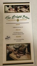 Bright Star Catering Company Alabama Travel Brochure  BR14 - $5.93