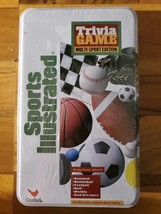 Sports Illustrated Trivia Game Multi Sports Edition Sealed Square Tin - £8.88 GBP