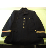 1937 UNITED STATES ARMY SERVICE UNIFORM DRESS BLUE ASU JACKET COAT  WOOL... - $455.00 CAD