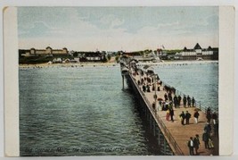 Old Orchard Maine The View from the End of the Pier  Postcard T12 - £4.65 GBP
