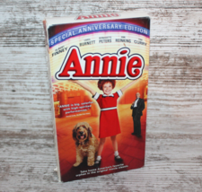 Annie 1982 VHS Musical Special Anniversary Edition Aileen Quinn Albert F... - £3.98 GBP