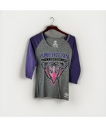 AMERICAN FIGHTER Womens S 3/4 Raglan Sleeves T-Shirt Size Fullerton Gray... - $31.91 CAD