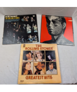 Lot 3 Rolling Stones Vinyl LPs got LIVE if you want it Tattoo You Greate... - $34.64