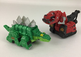 Dinotrux Ty Rux Garby Die Cast Dinosaur Truck Figure 2pc Netflix 2015 Mattel  - £19.40 GBP