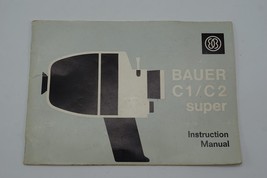 Bauer C1 C2 Super 8 Film Caméra Manuel - $35.42