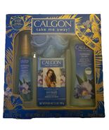 Calgon Take Me Away Morning Glory 4-Piece Gift Set Body Wash Mist Bath B... - $467.95 MXN