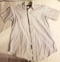 RALPH LAUREN CLASSIC FIT BLUE GREEN WHITE PLAID BUTTON UP SHORT SLEEVE S... - €16,45 EUR RALPH LAUREN CLASSIC FIT BLUE GREEN WHITE PLAID BUTTON UP SHORT SLEEVE S... - €16,45 EUR