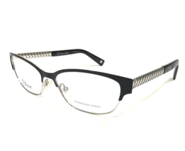 Christian Dior Eyeglasses Frames CD3769 BTD Silver Black Cat Eye 52-15-140 - £132.43 GBP