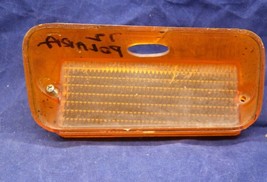 OEM 1972 Dodge Polara LH Front Amber Turn and Parking Light Lens 3587249 IP 72 D - $48.73