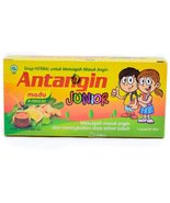Antangin Junior Herbal Syrup with Honey 5 sachets @ 10 ml, 4 Boxes - £39.76 GBP