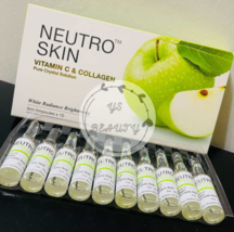 Neutro Skin Vitamin c &amp; Collagen Pure Crystal Solution Express Shipping - $65.90