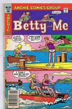 Betty and Me #123 ORIGINAL Vintage 1981 Archie Comics GGA - £10.16 GBP