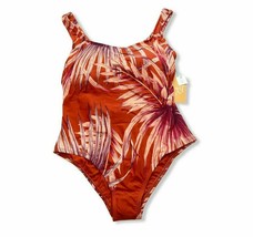 Kona Sol Taglie Forti Donna Twist Schiena one piece Bagno Multicolore 14... - $19.99