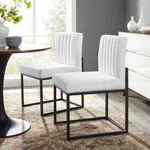 Dining Chairs By Modway, In Black And White. - £240.57 GBP