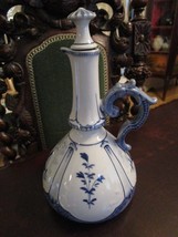 Delft Blue Decanter With STOPPER/BOTTLE Mill At The Lake [*a8] - £98.90 GBP
