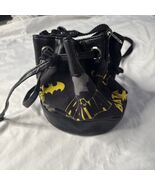 DC Comics Batman LOGO Bucket Bag Purse Tote Licensed 13&quot; x 6 1/2&quot; x 8 1/2&quot; - €12,86 EUR